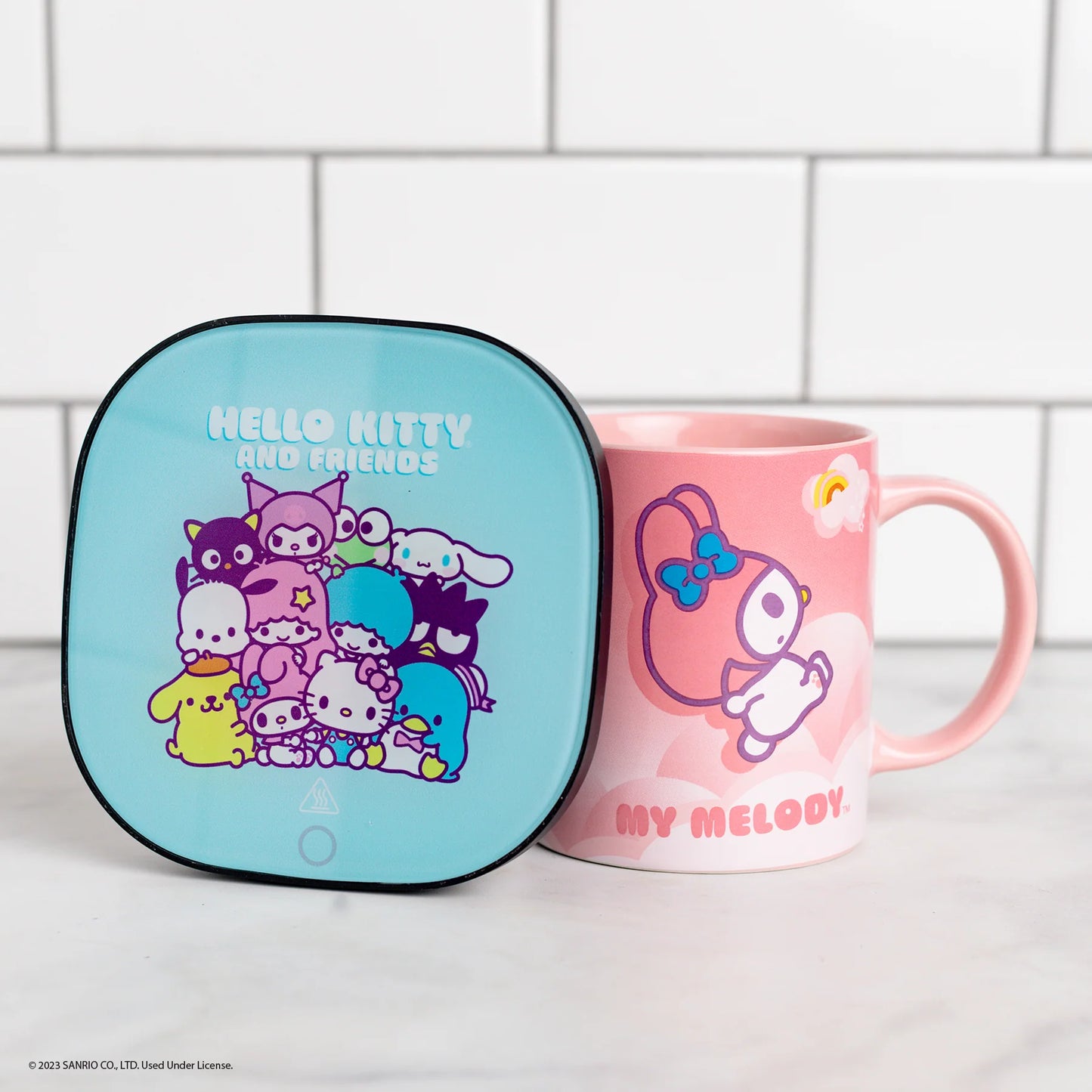 Hello Kitty My Melody 12oz Mug Warmer Set