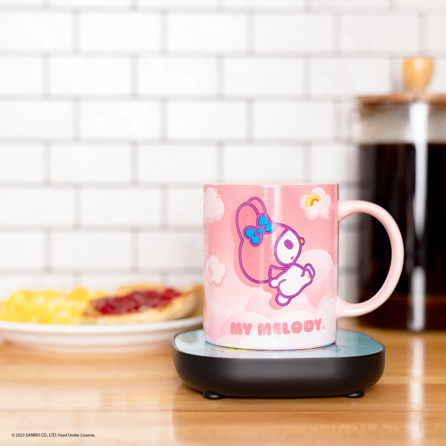 Hello Kitty My Melody 12oz Mug Warmer Set