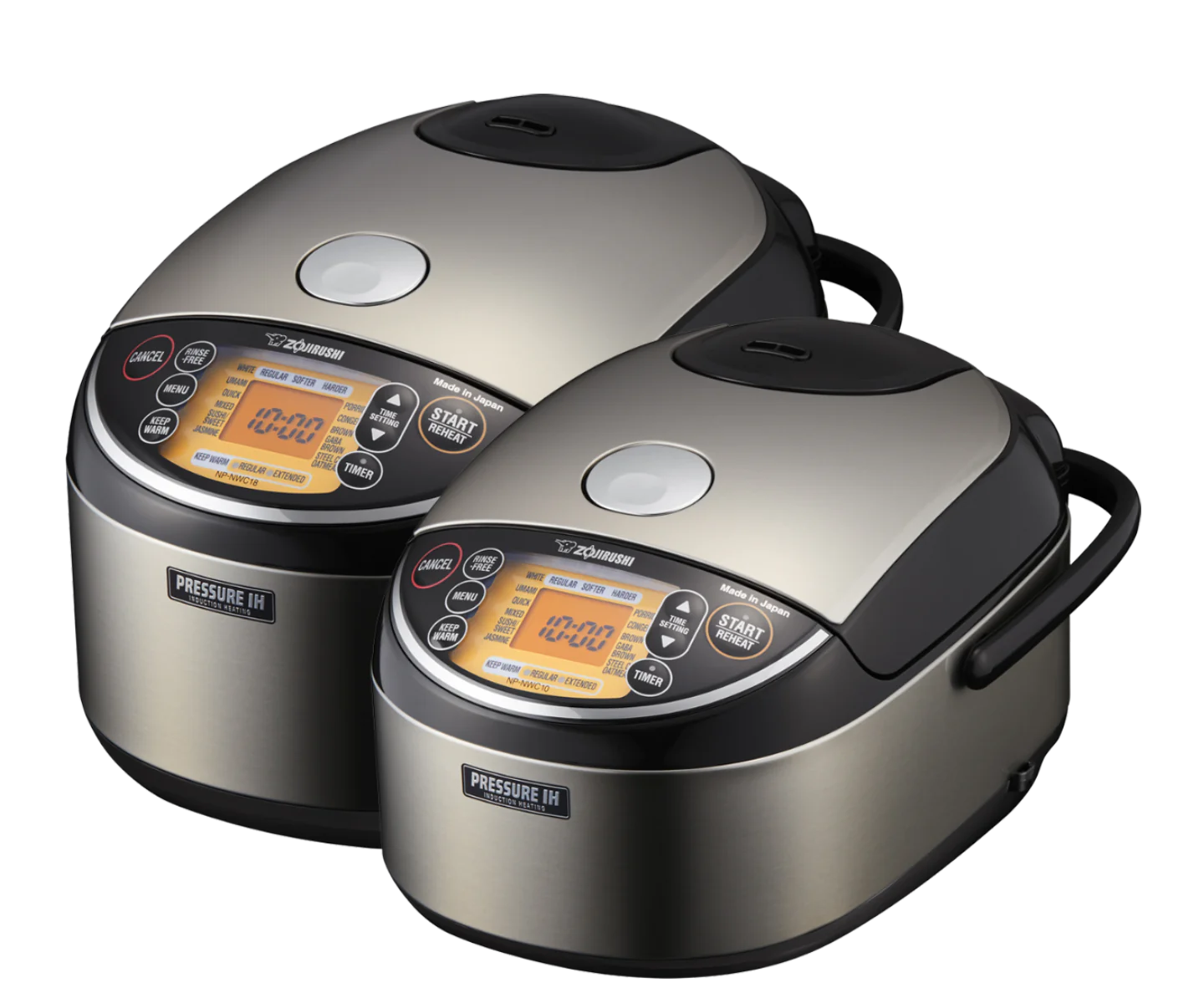 Zojirushi Pressure Induction Heating Rice Cooker & Warmer (5 or 10 cup) | Made in Japan