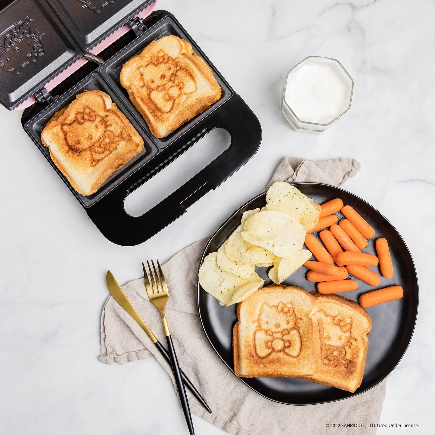 Hello Kitty Pink Grilled Cheese Maker
