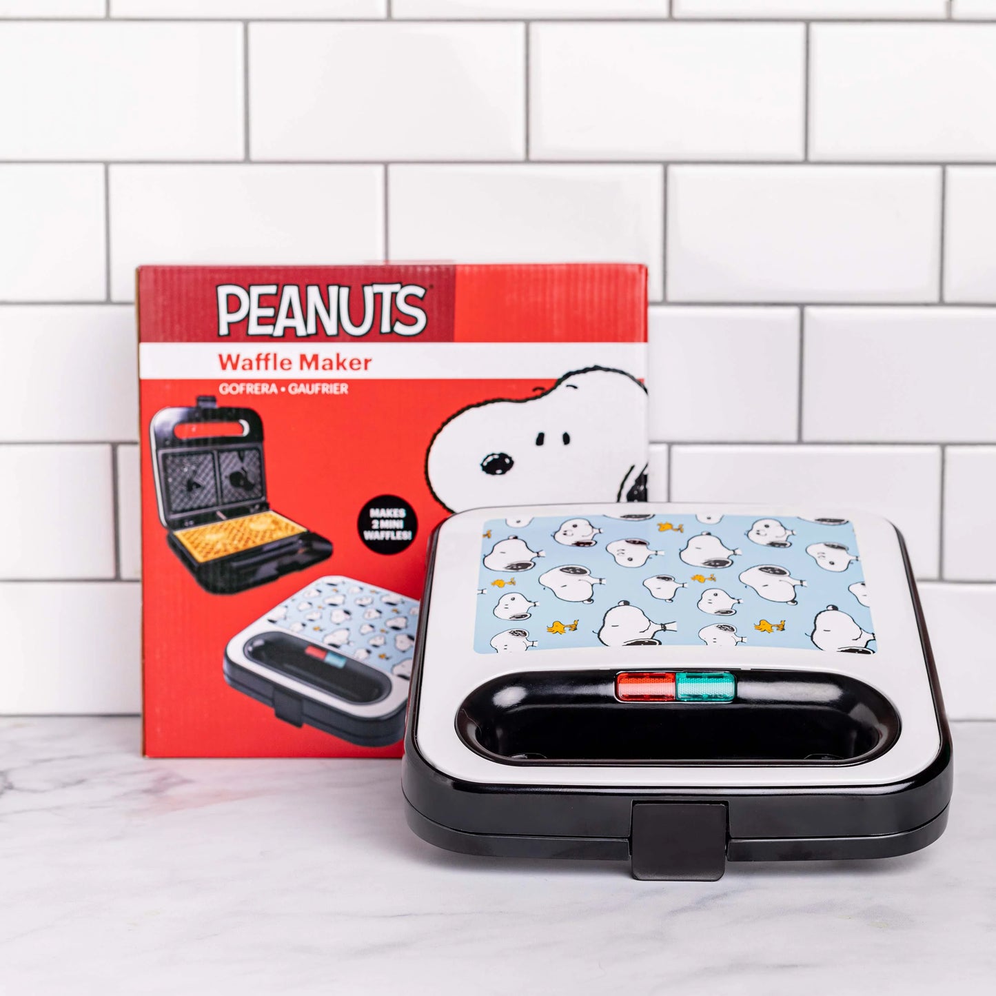 Snoopy & Woodstock Peanuts Square Waffle Maker