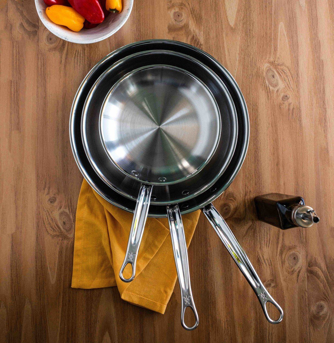 Hestan ProBond Stainless Steel Clad Frying Pan Skillet (8.5-inch)