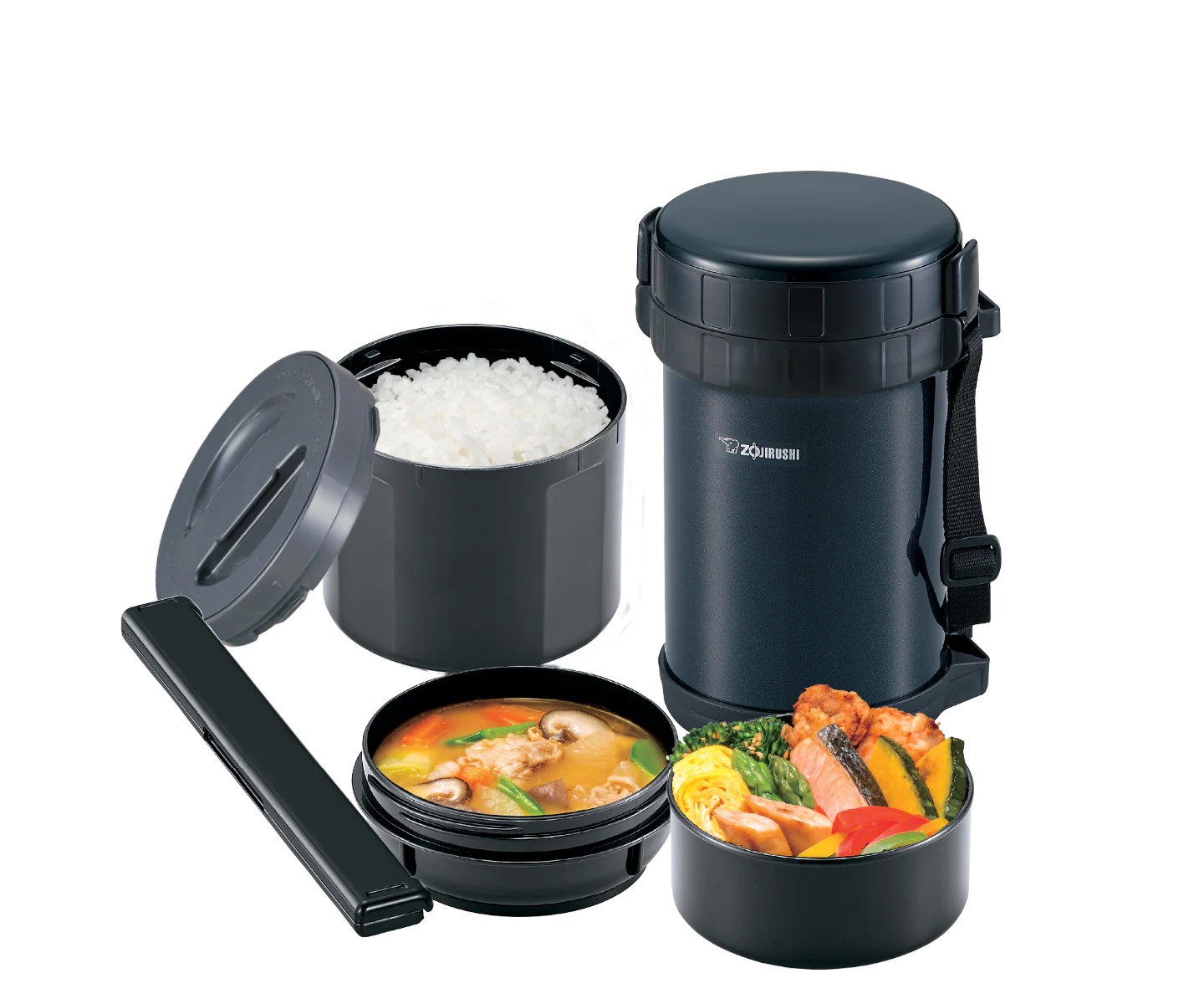 Zojirushi Classic Stainless Lunch Jar - 3 layers