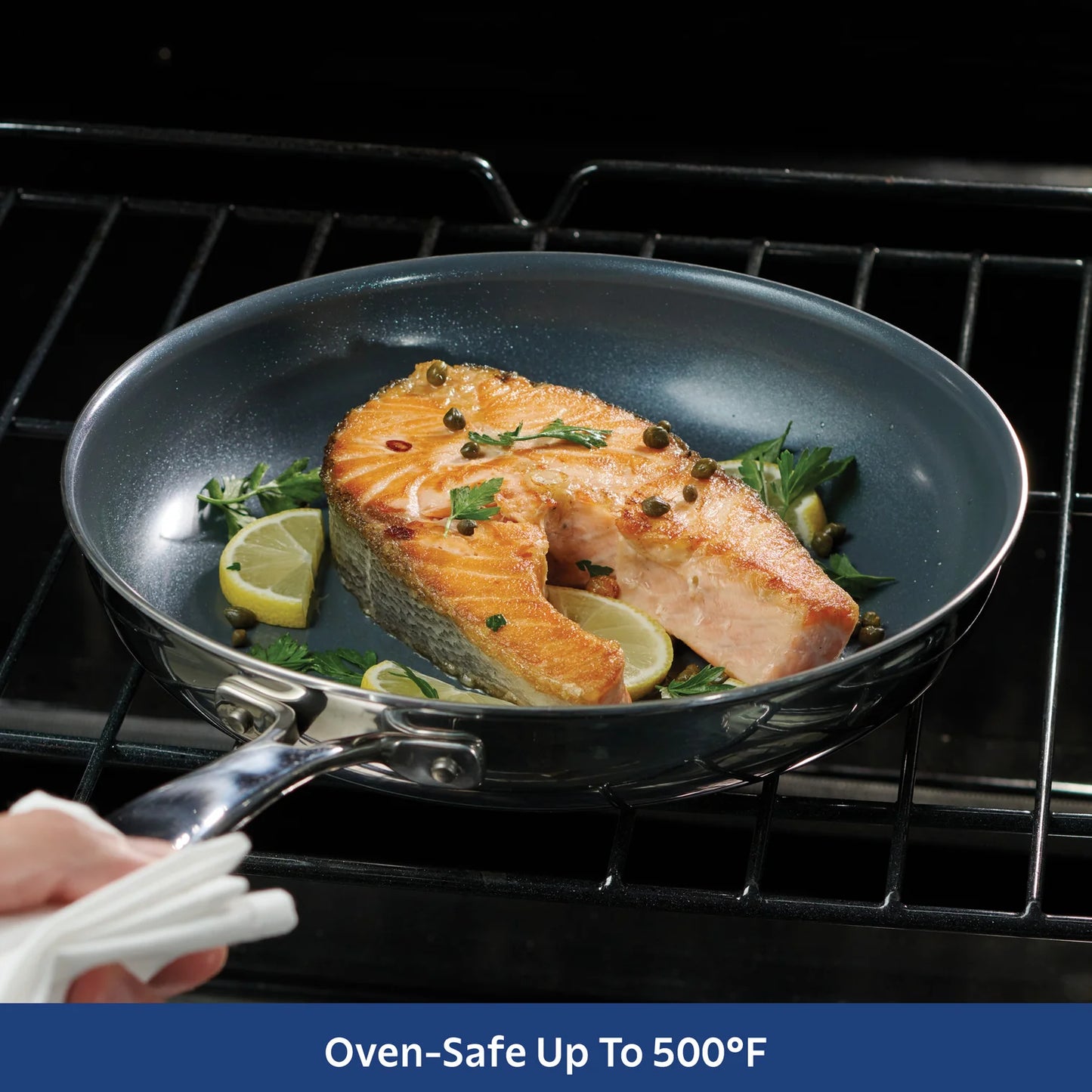 Tramontina Tri-Ply Clad Stainless Steel Ceramic Frying Pan (12")