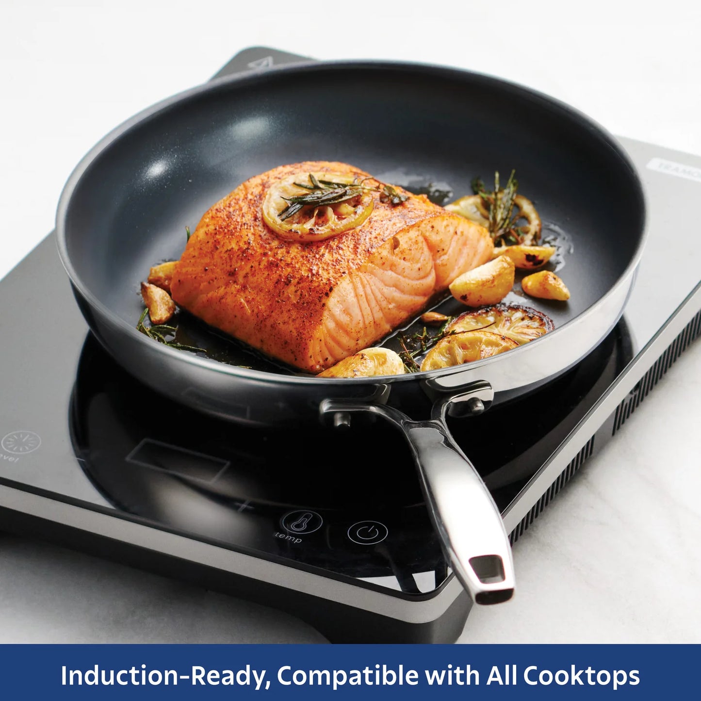 Tramontina Tri-Ply Clad Stainless Steel Ceramic Frying Pan (12")