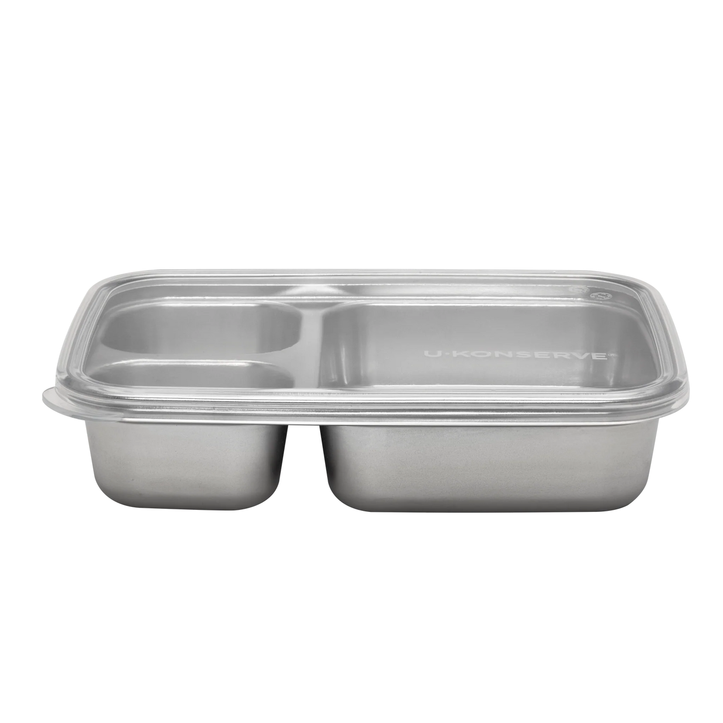 U-Konserve Rectangle Divided Food-Storage Container 24 oz.