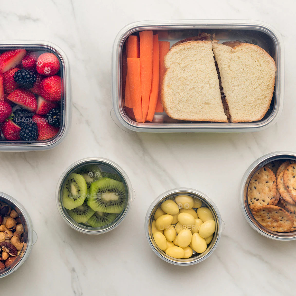 U-Konserve Square Food-Storage Container 30 oz.