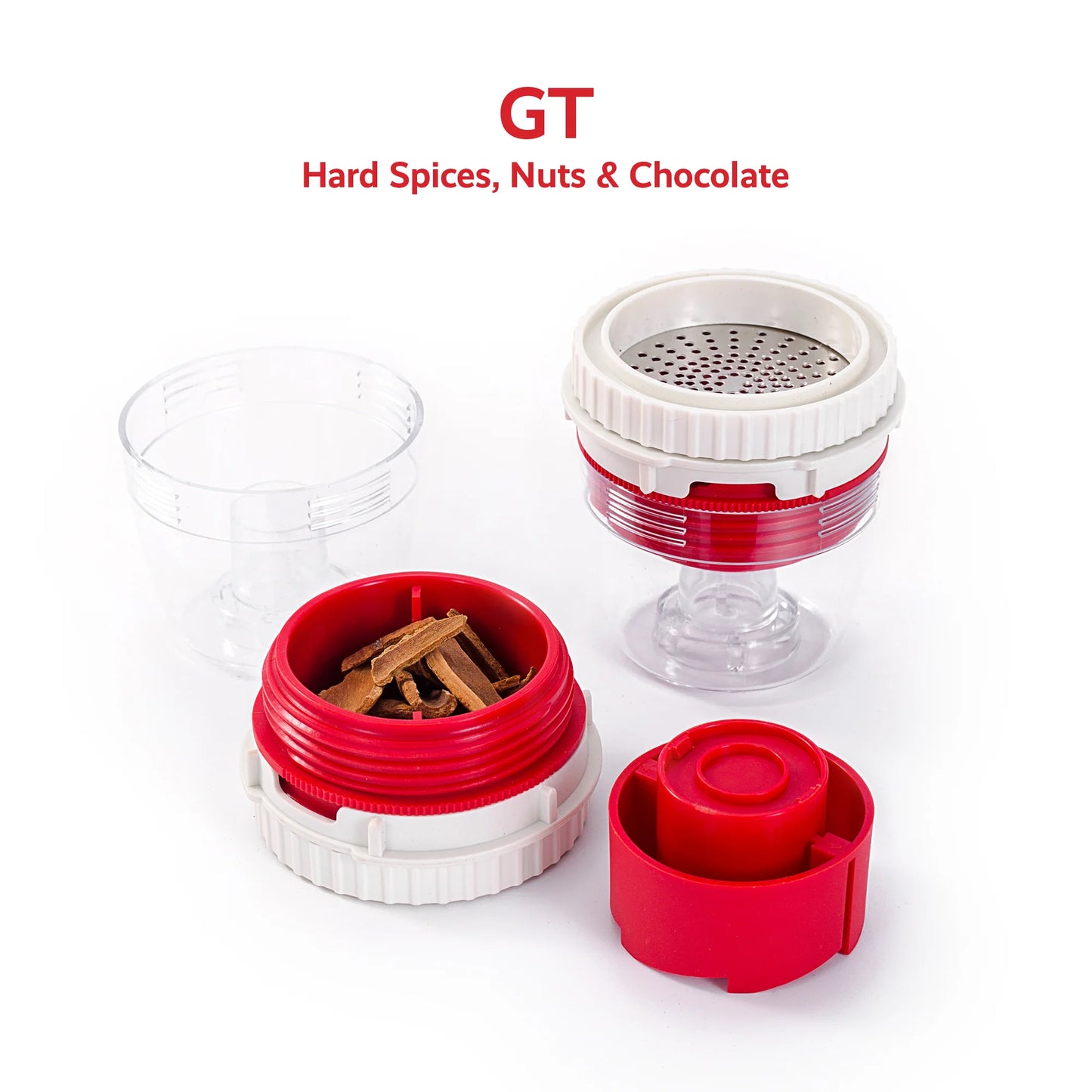 FinaMill Ultimate Rechargeable Spice Grinder 6-Piece Set (3 colors)