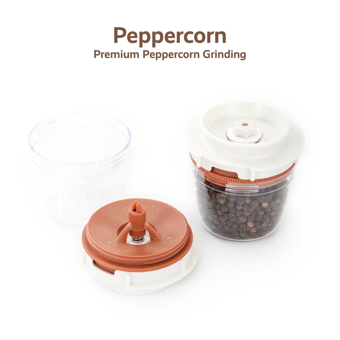 FinaMill Ultimate Rechargeable Spice Grinder 6-Piece Set (3 colors)