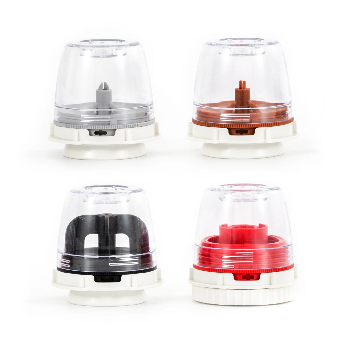FinaMill Ultimate Rechargeable Spice Grinder 6-Piece Set (3 colors)