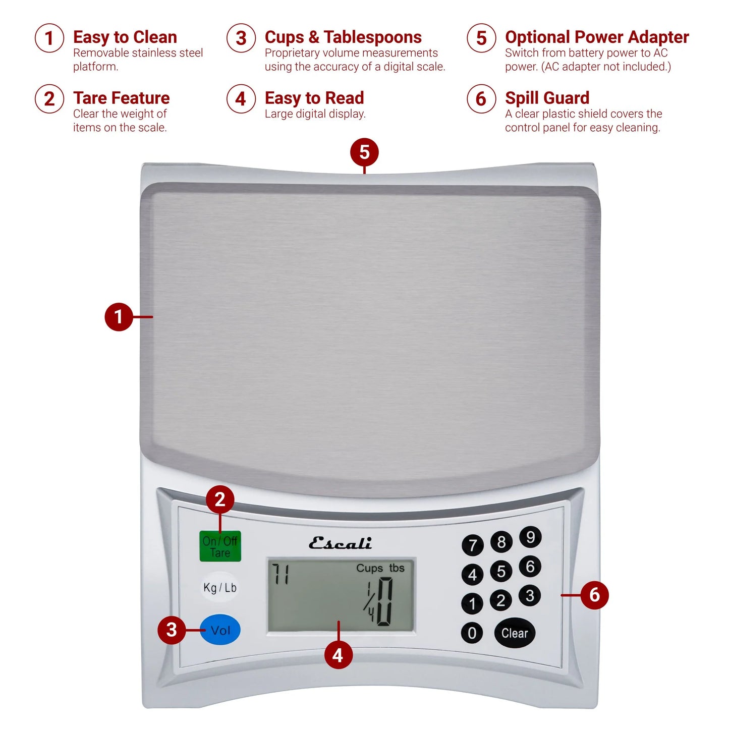 Escali Pana Baking Scale