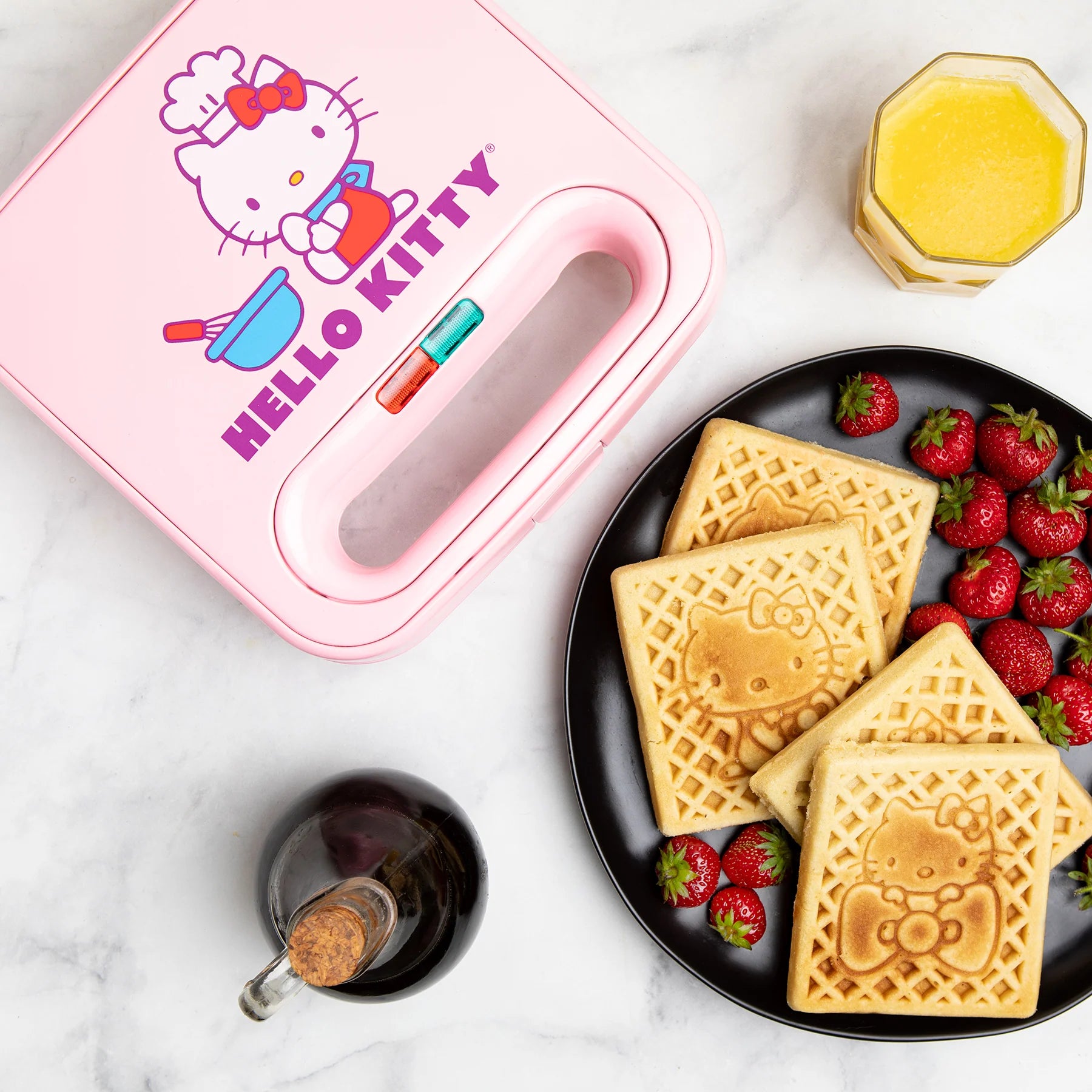 Hello Kitty Square Waffle Maker – The Compleat Kitchen Hello Kitty Square Waffle Maker – The Compleat Kitchen