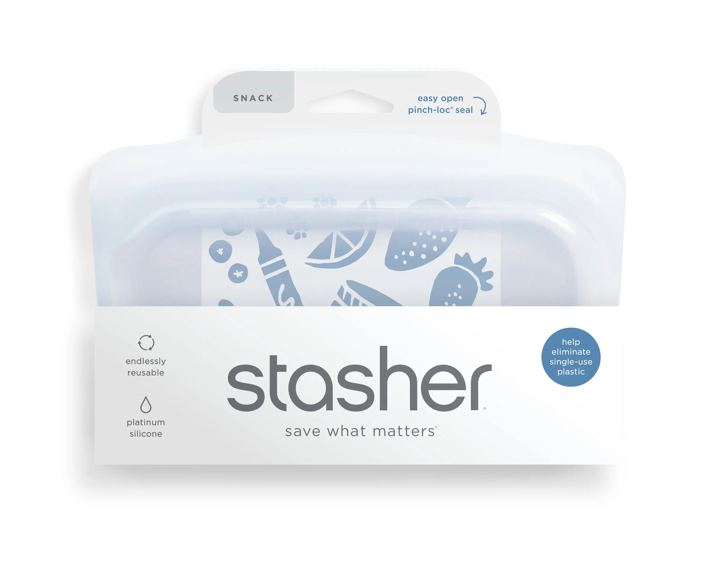 Stasher Snack Bag (2 colors)