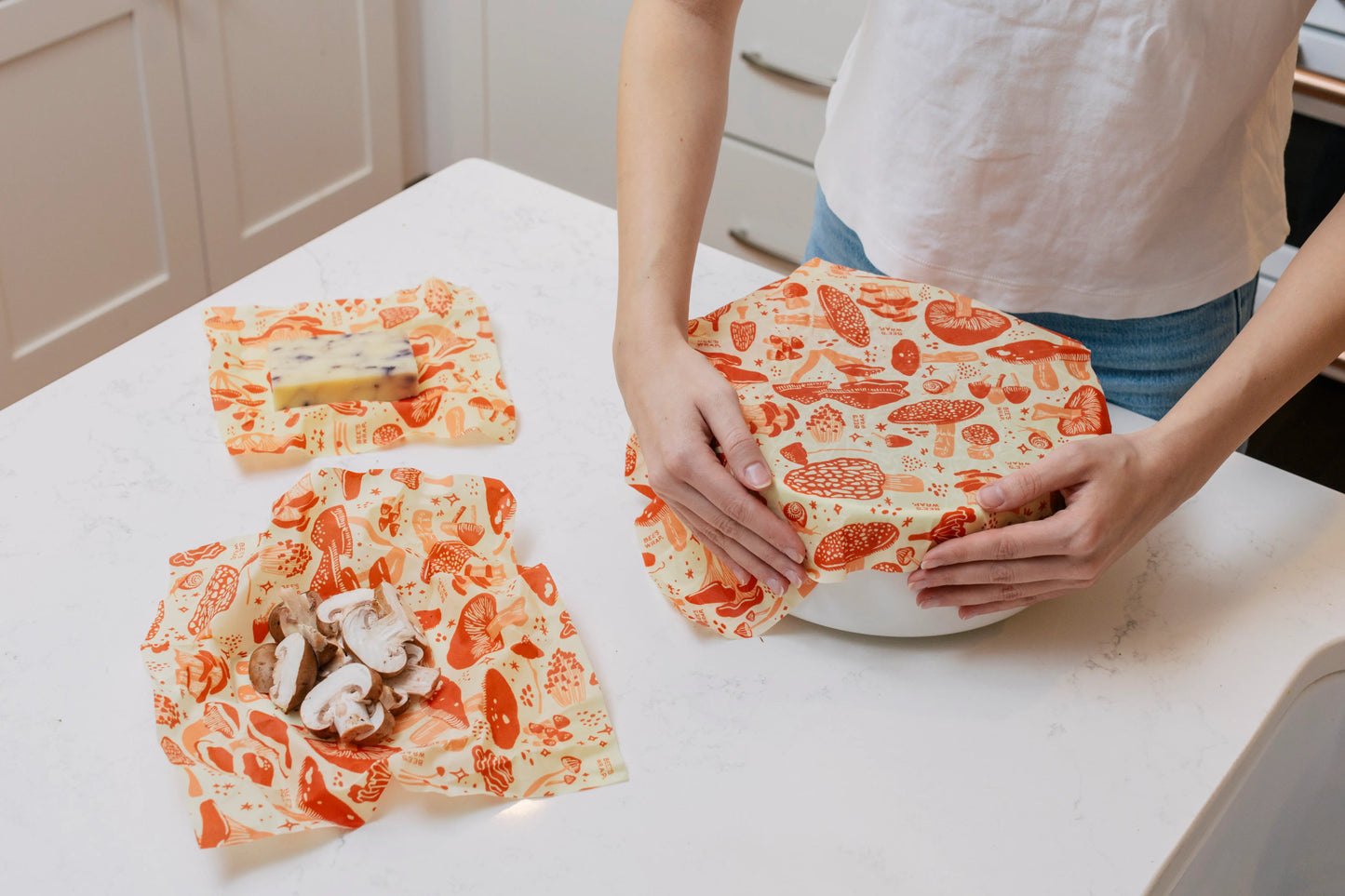 Bee's Wrap Beeswax Food Wrap - 3 Size Pack (5 designs)