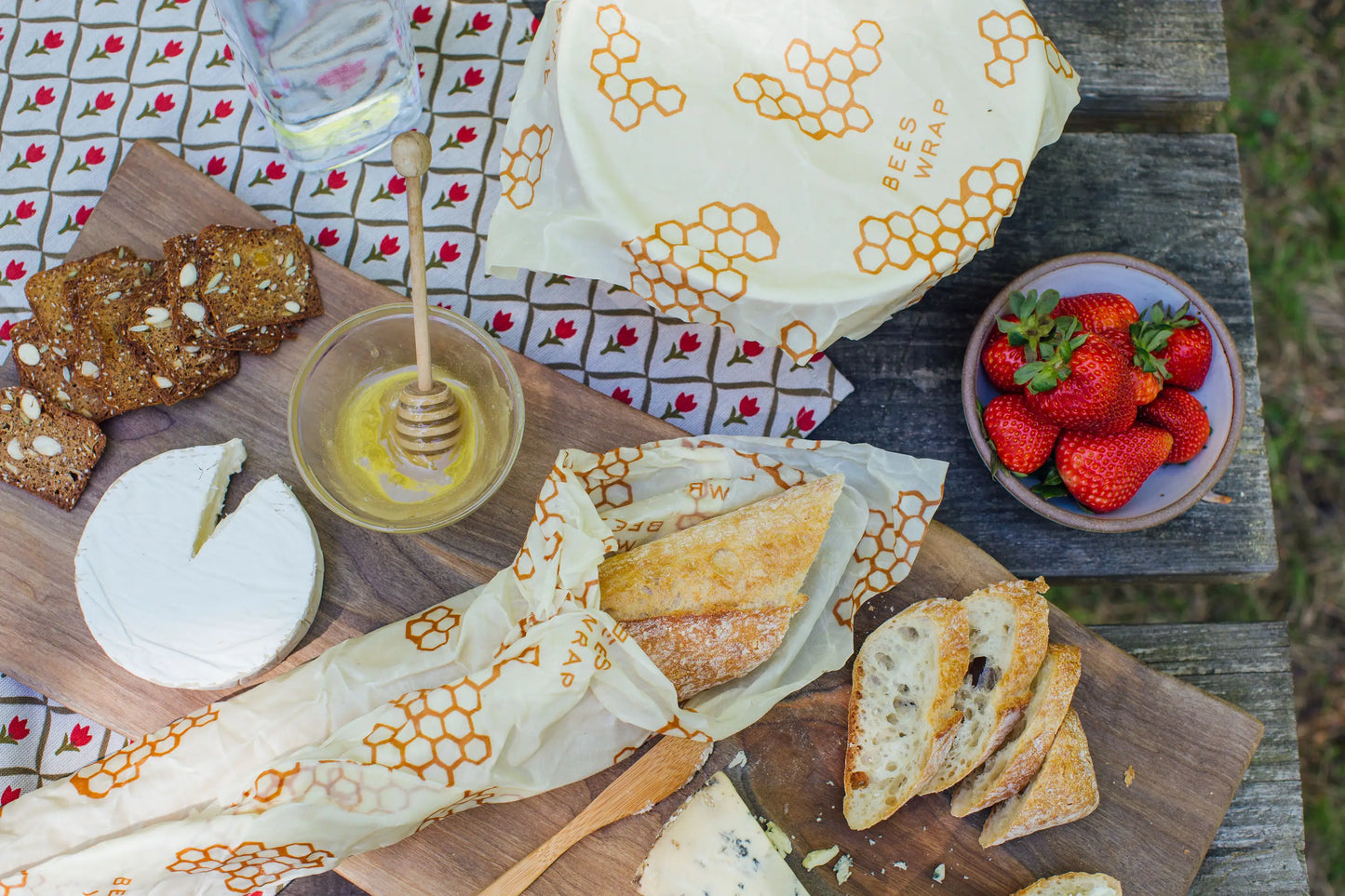 Bee's Wrap Beeswax Food Wrap - Bread Wrap (4 designs)