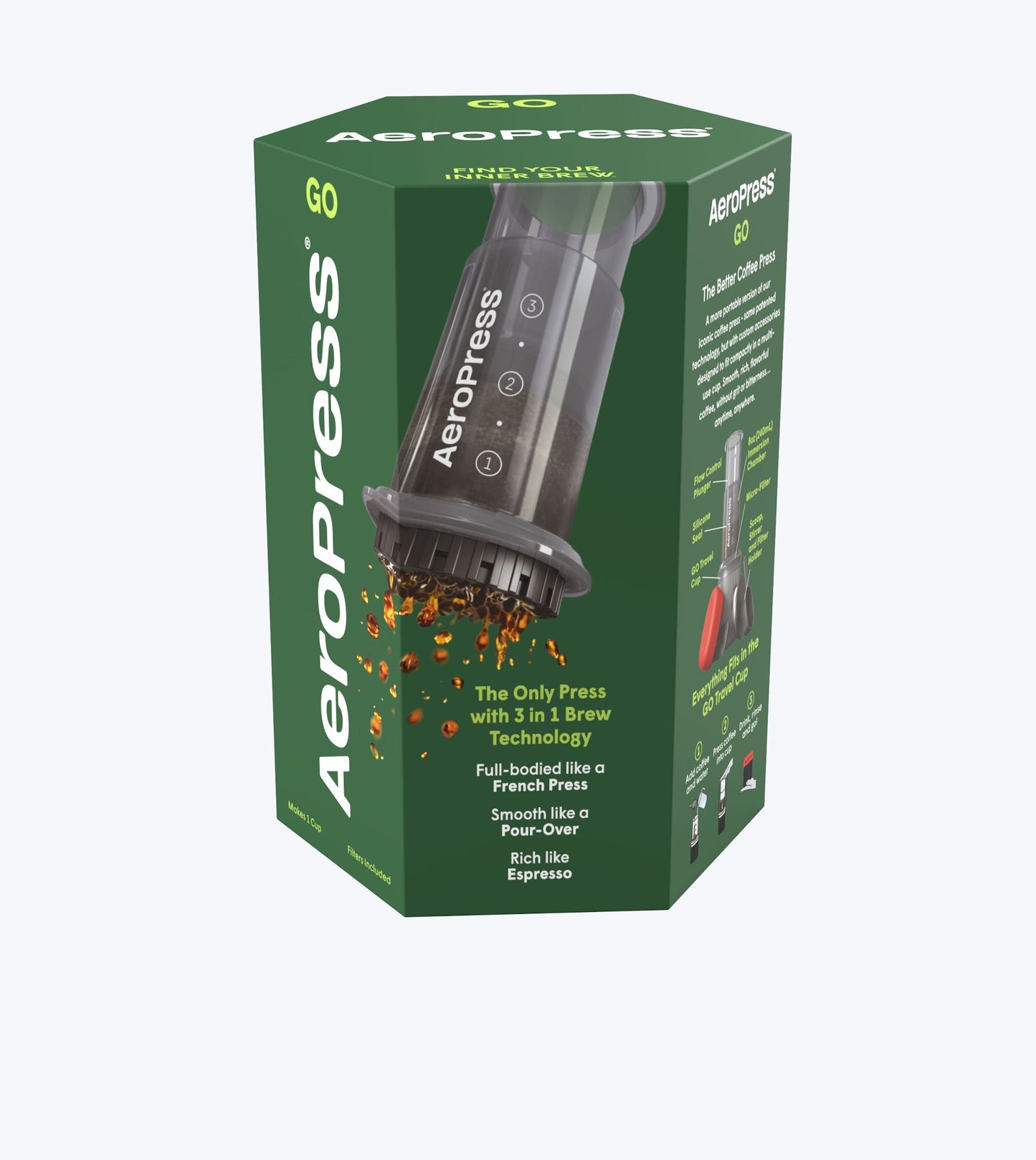 AeroPress Coffee Maker - Go