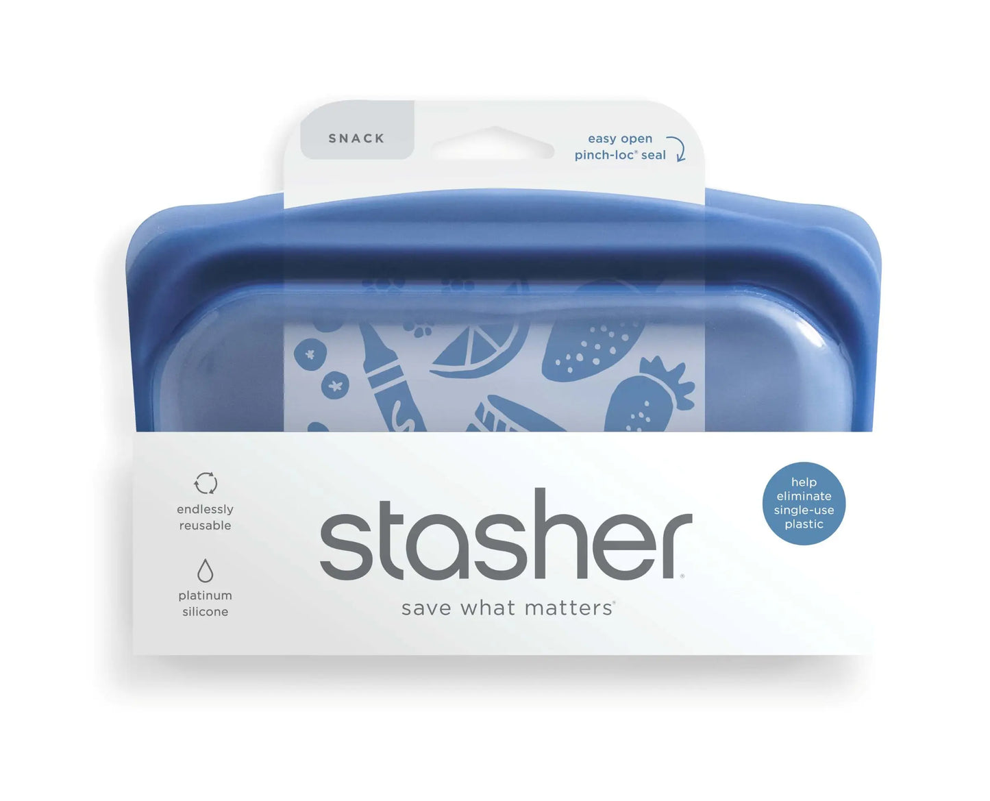 Stasher Snack Bag (2 colors)