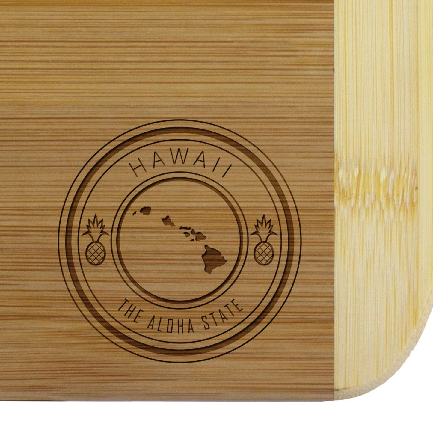 Totally Bamboo Hawai'i Stamped Bamboo Cutting Board