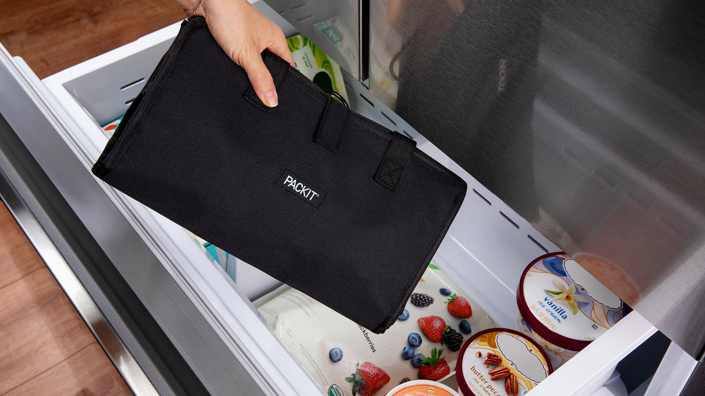 PackIt Freezable Grocery Tote Bag (3 designs)