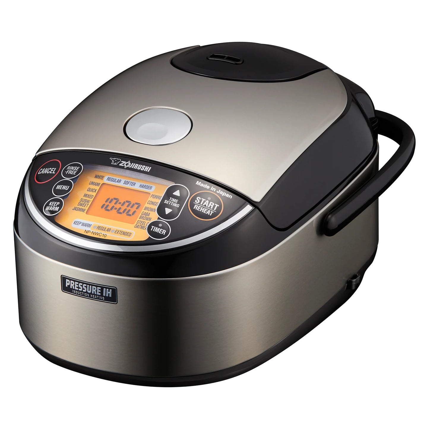 Zojirushi Pressure Induction Heating Rice Cooker & Warmer (5 or 10 cup) | Made in Japan