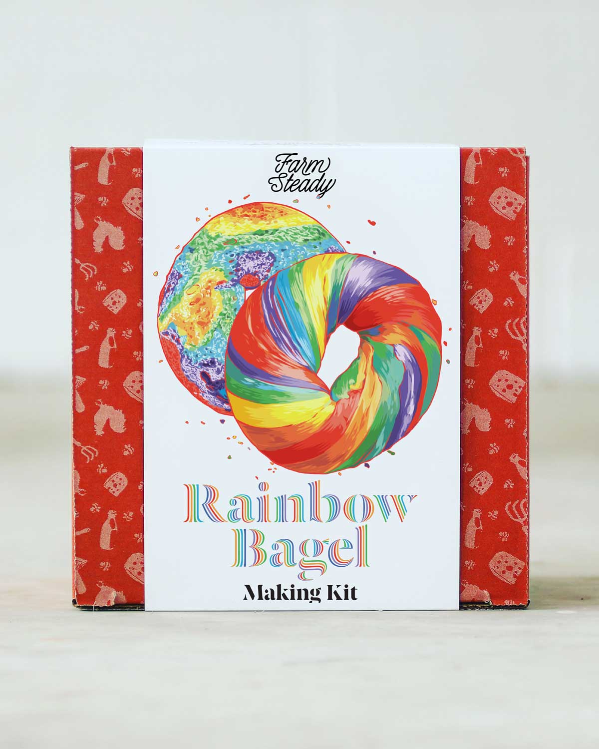 FarmSteady Rainbow Bagel Kit