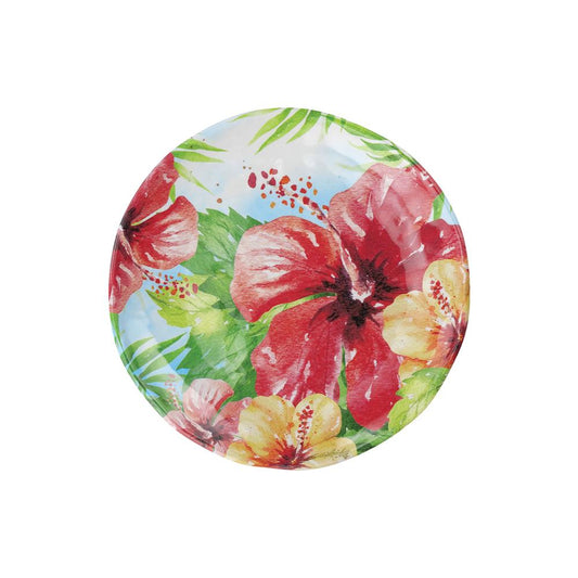 Hibiscus Melamine Dinnerware (4 sizes)