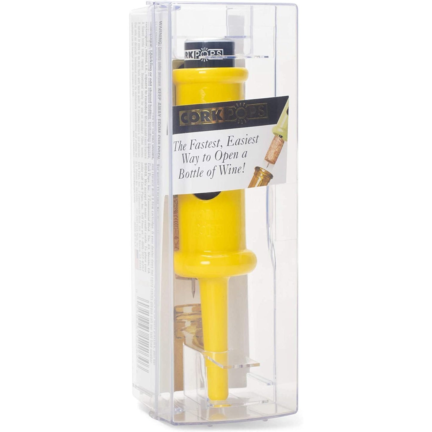 Cork Pops Wine Opener (11 colors)