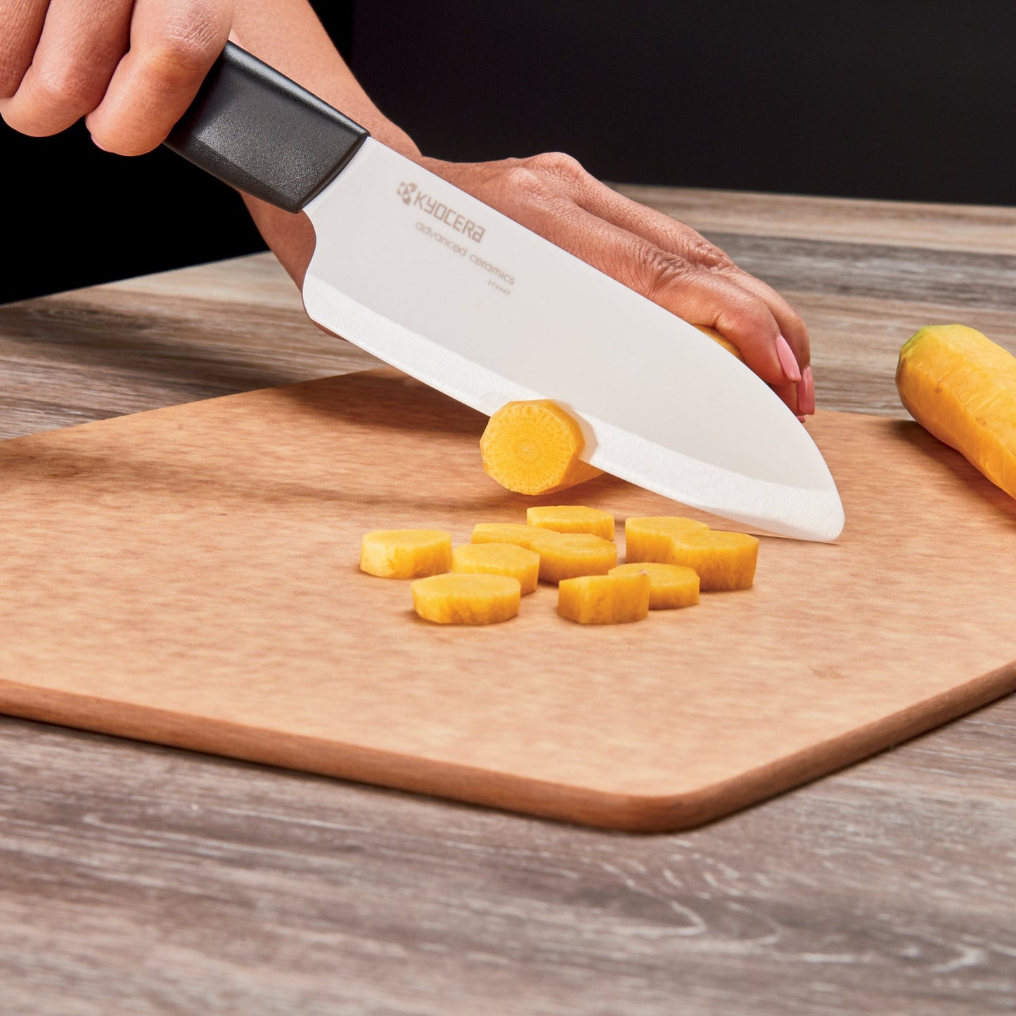Kyocera Revolution Ceramic 5.5" Santoku Knife - 8 colors