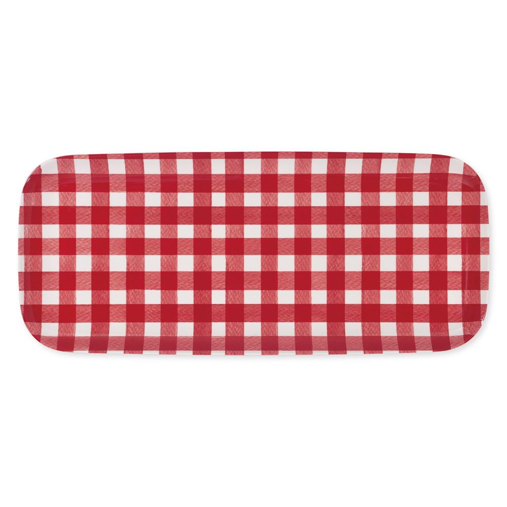 Decorative Melamine Rectangular Tray (10+ designs)