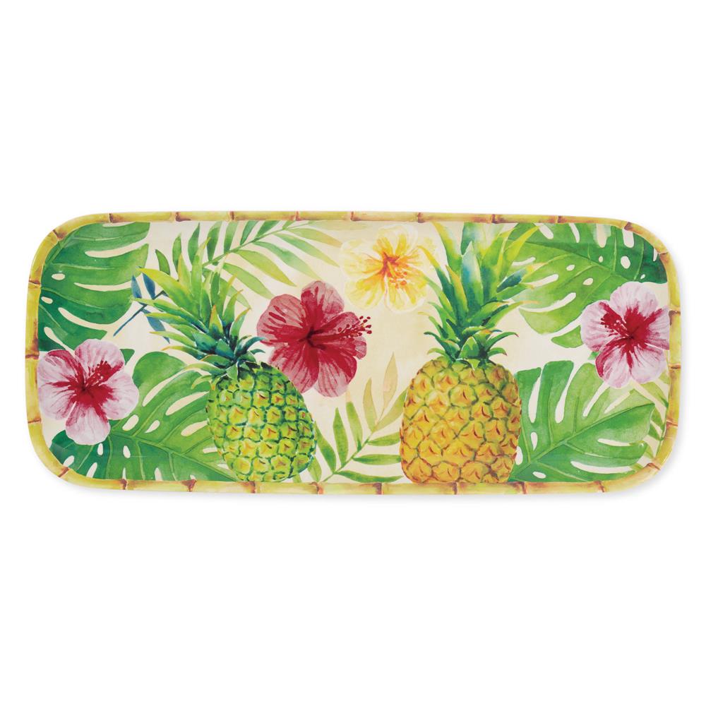 Decorative Melamine Rectangular Tray (10+ designs)