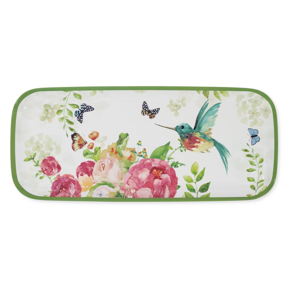 Decorative Melamine Rectangular Tray (10+ designs)