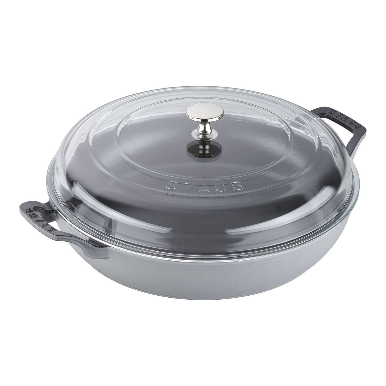 Staub Cast Iron 12" Braiser with Glass Lid (10 Colors)