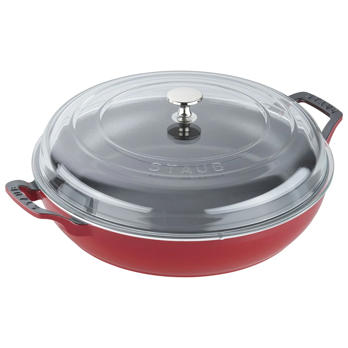 Staub Cast Iron 12" Braiser with Glass Lid (10 Colors)