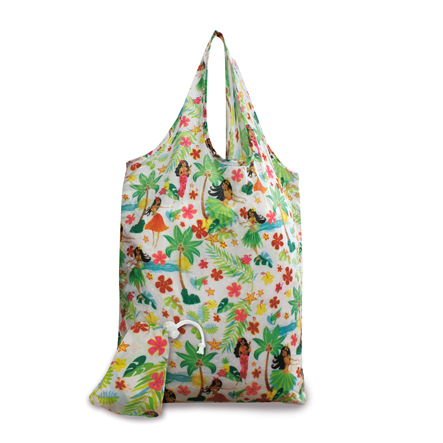 Hawaiian Print Foldable Tote Bag (6 designs)