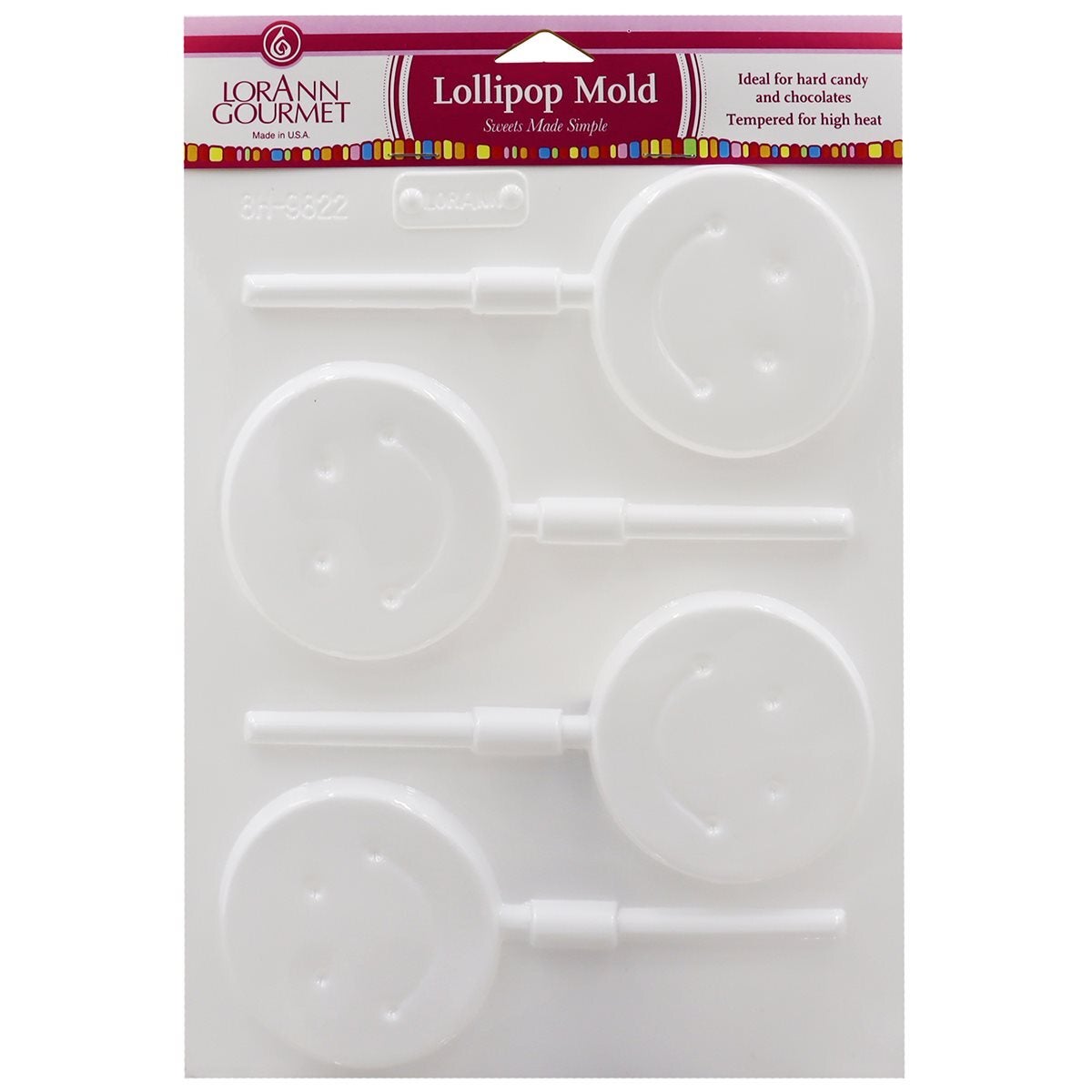 LorAnn Gourmet Lollipop Sheet Molds (15+ designs)