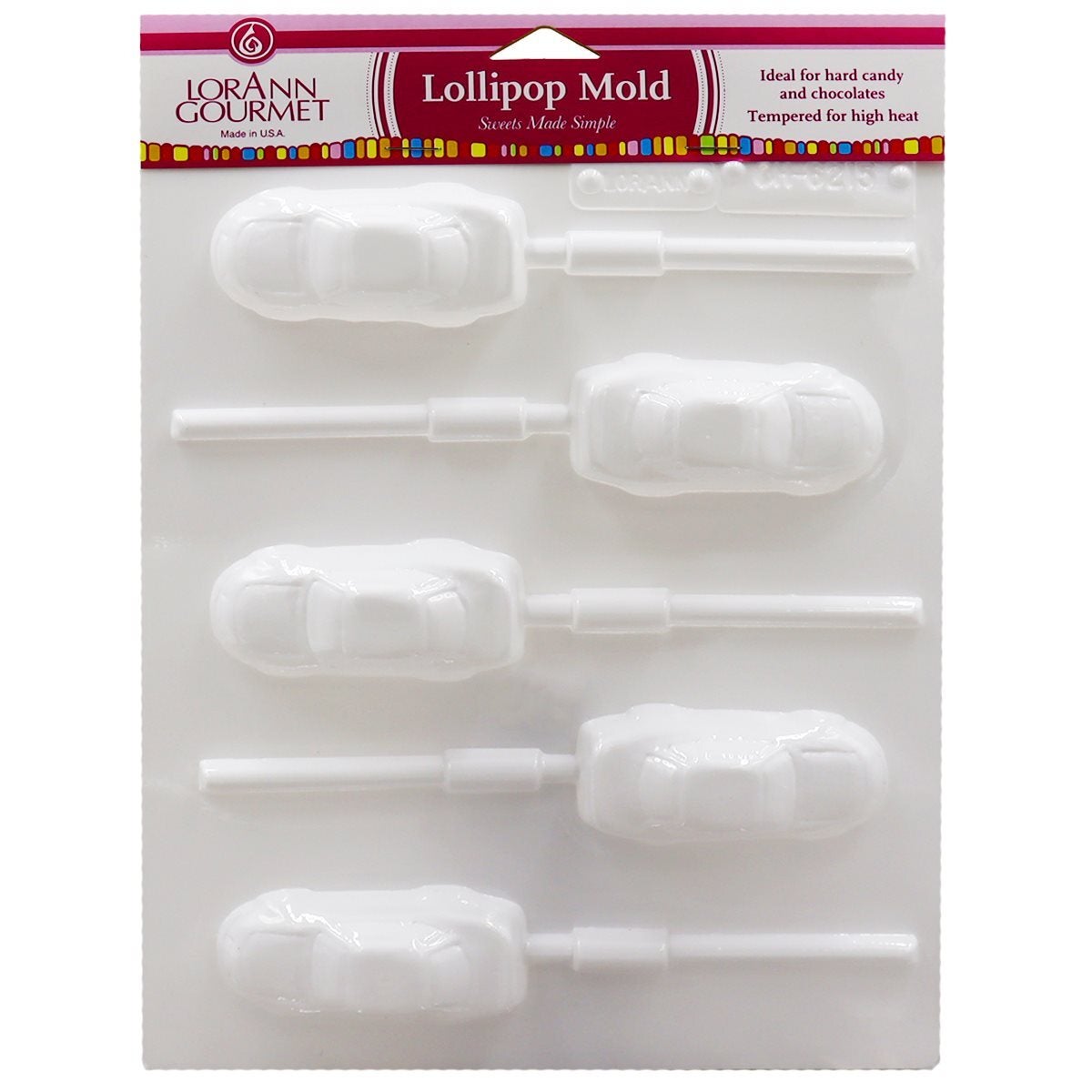 LorAnn Gourmet Lollipop Sheet Molds (15+ designs)