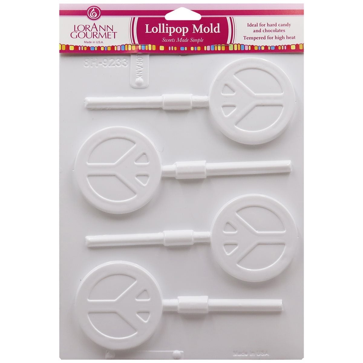 LorAnn Gourmet Lollipop Sheet Molds (15+ designs)