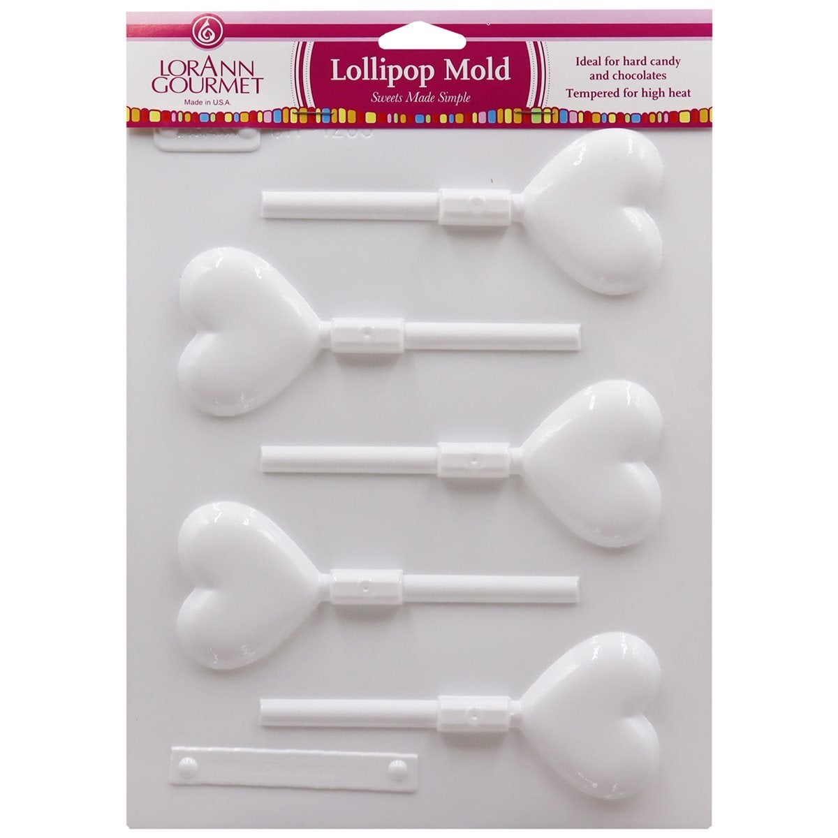 LorAnn Gourmet Lollipop Sheet Molds (15+ designs)