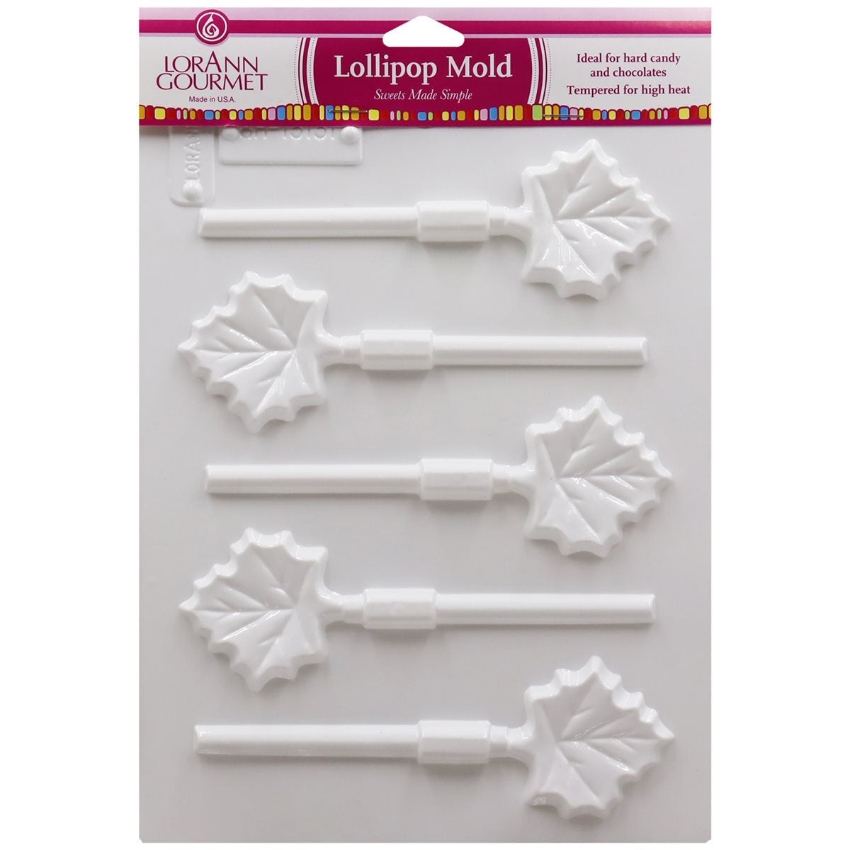 LorAnn Gourmet Lollipop Sheet Molds (15+ designs)