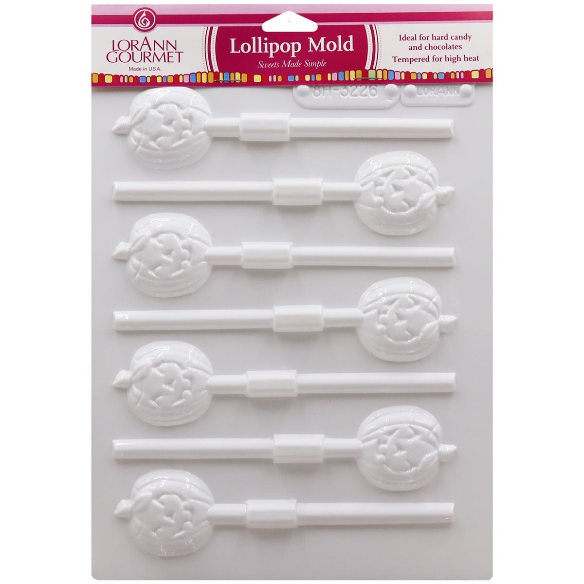 LorAnn Gourmet Lollipop Sheet Molds (15+ designs)