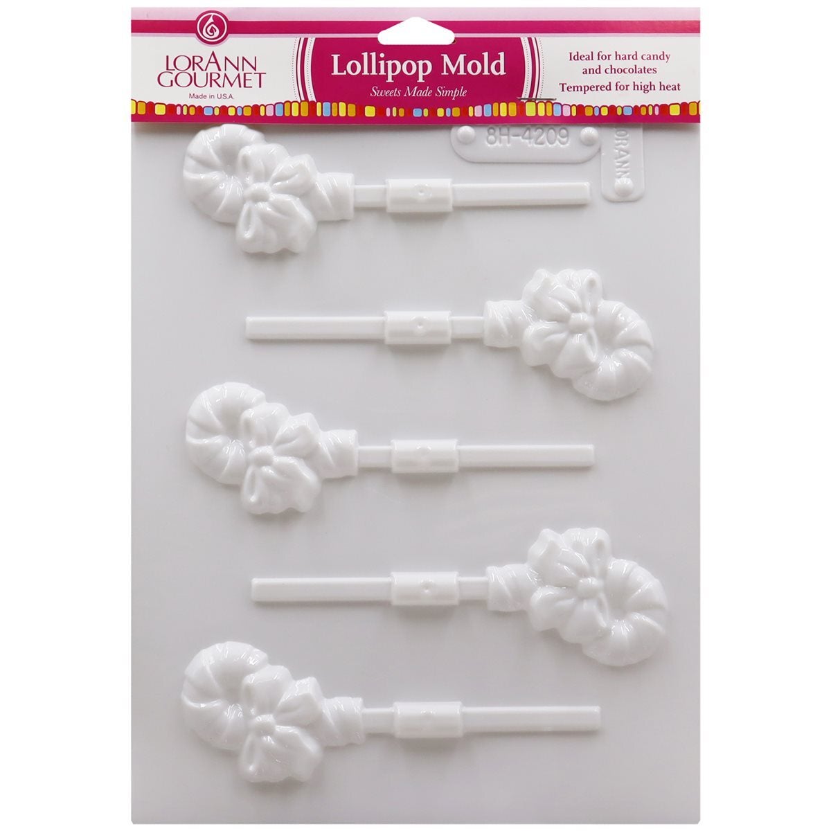 LorAnn Gourmet Lollipop Sheet Molds (15+ designs)