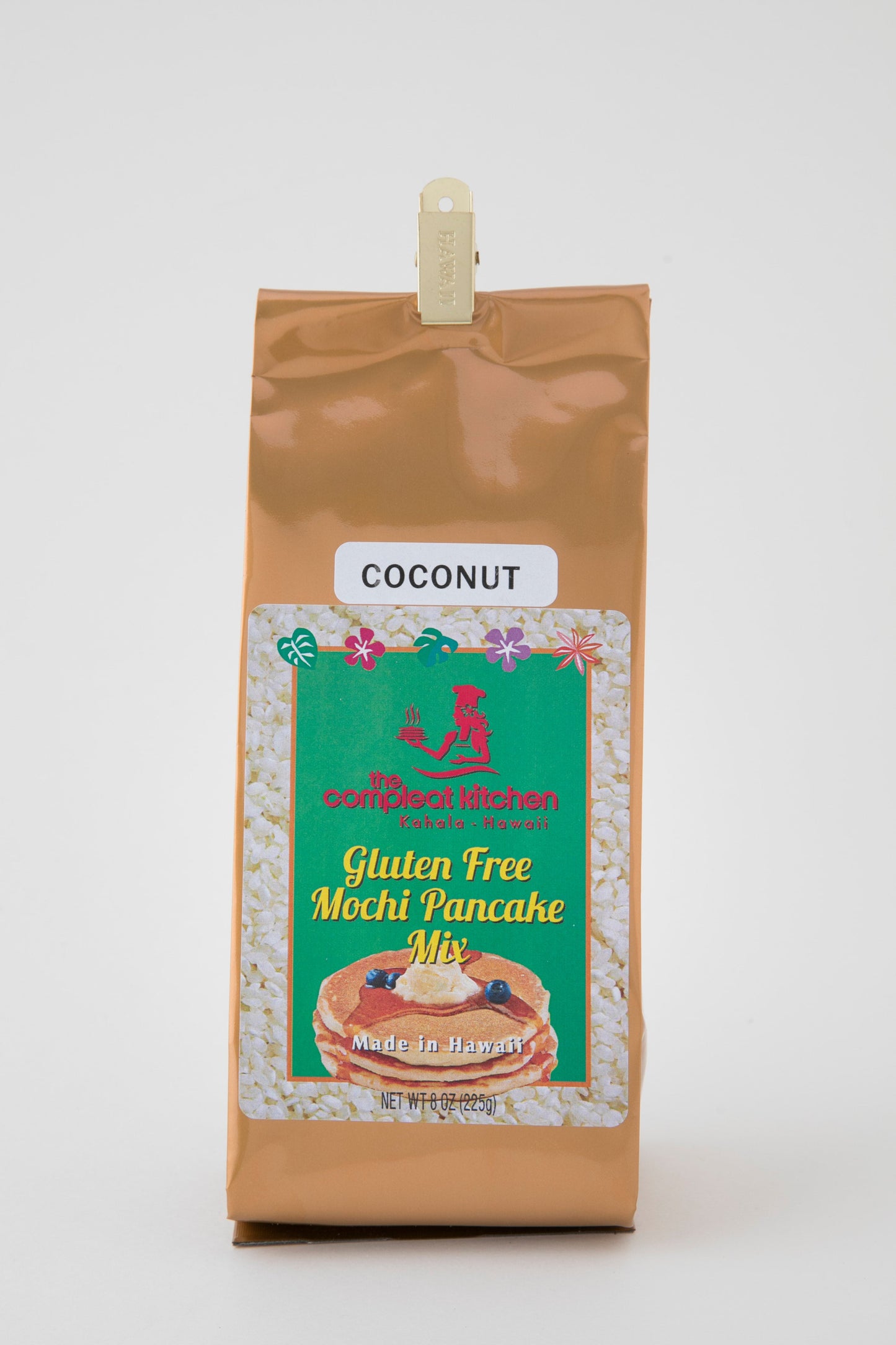 The Compleat Kitchen Original Gluten-Free Mochi Pancakes - 8 oz. (6 flavors) - Made in Hawai'i