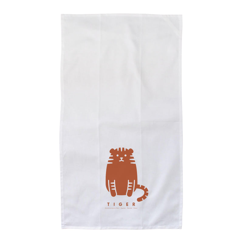 Flour Sack Kitchen Towel - Zodiac Tiger (Made in Hawaii)