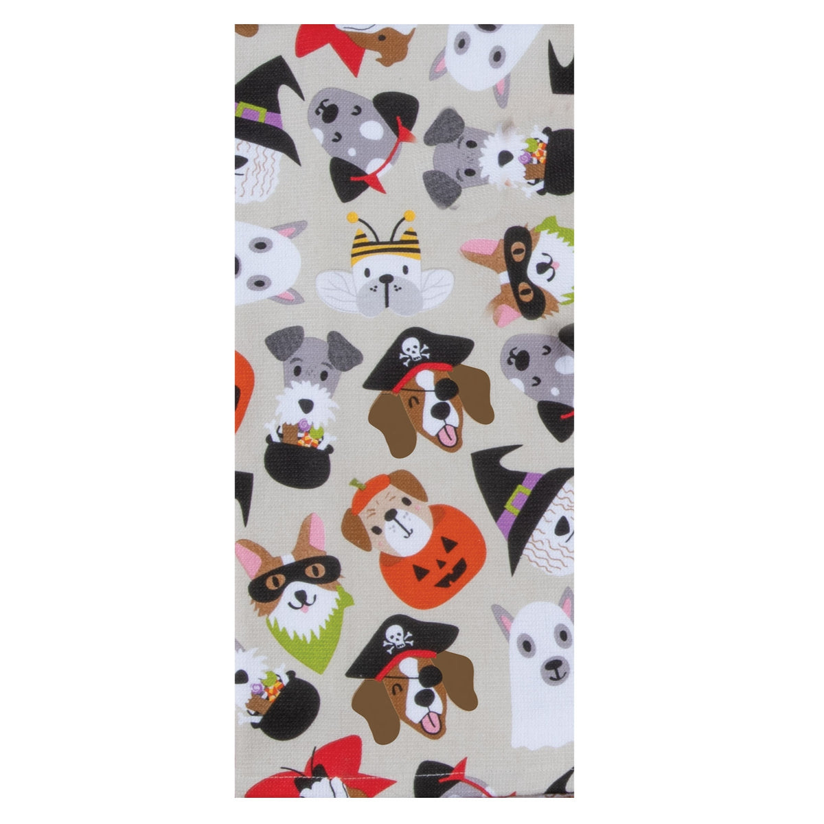 Dog Heads Dual Purpose Towel