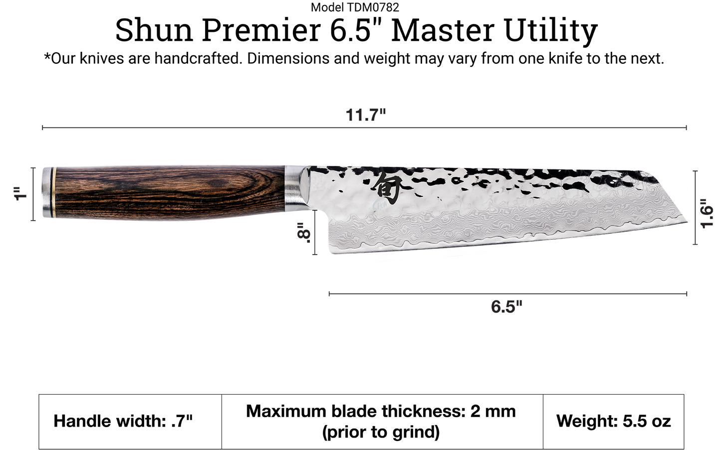 Shun Premier 6.5" Master Utility Knife (RAINCHECK)