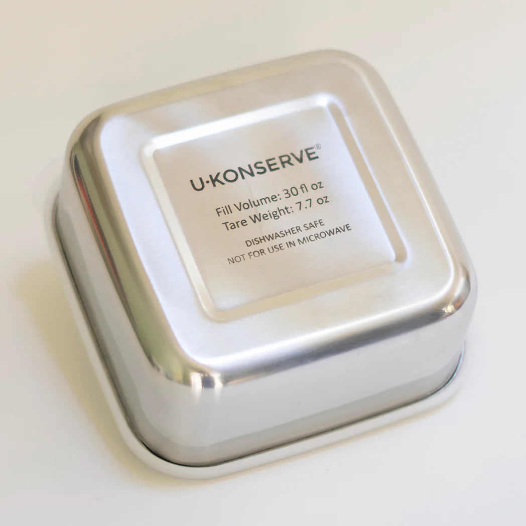 U-Konserve Square Food-Storage Container 30 oz.
