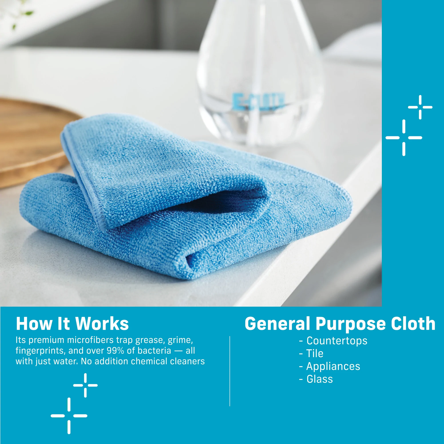 E-Cloth General Purpose Cloth 4-Pack