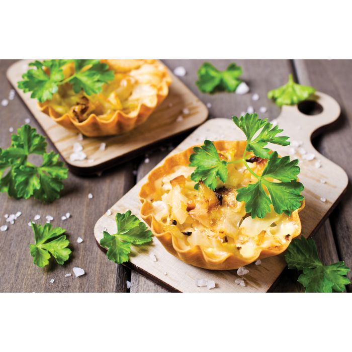 Fluted Round Tartlet Mold, 3in, Set of 4