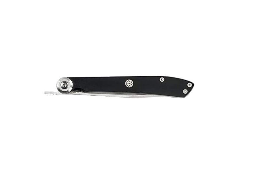 Shun Kai Personal Folding Steak Knife & Leather Sheath