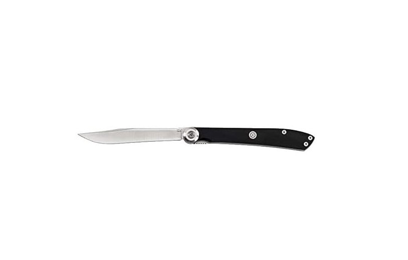 Shun Kai Personal Folding Steak Knife & Leather Sheath